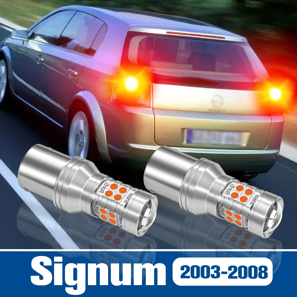 

2pcs LED Brake Light Blub Lamp Accessories Canbus For Opel Signum 2003 2004 2005 2006 2007 2008