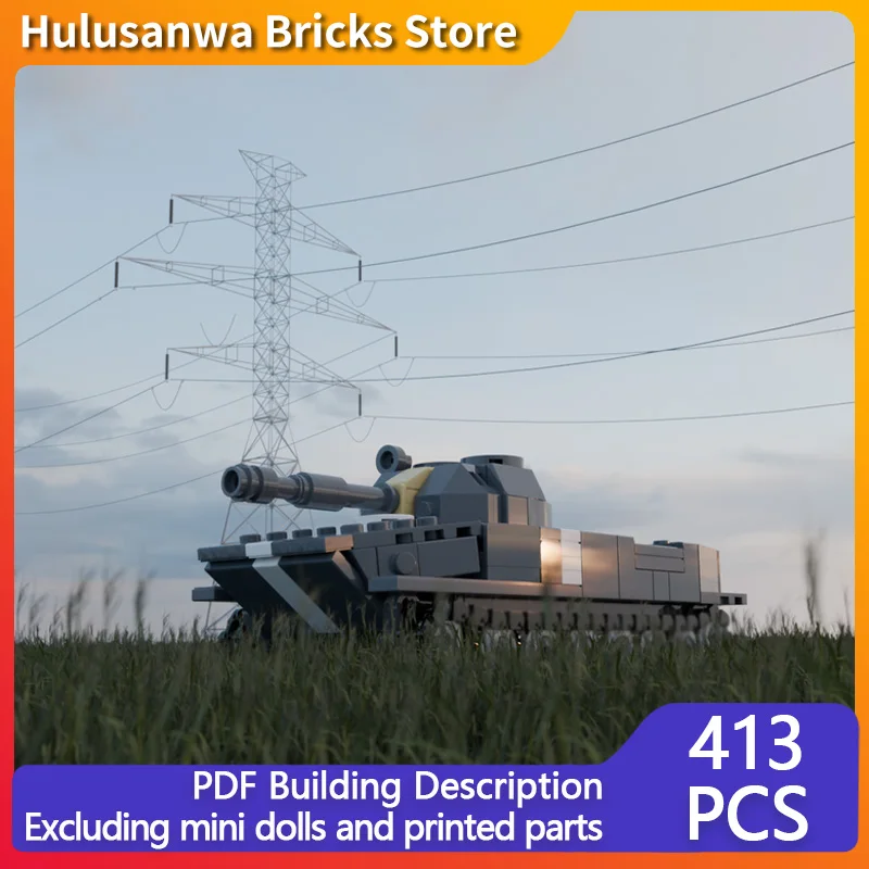 

Pt 76 Modern Military Tanks Model MOC Building Bricks War Equipment Modular Technology Gifts Holiday Assemble Children Toys Suit