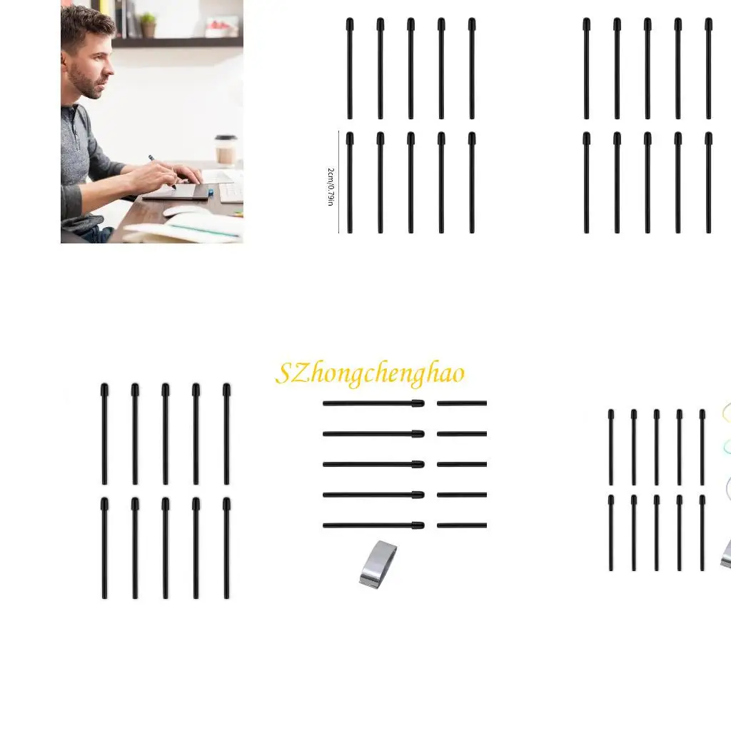 

10peeces styluses Советы для DTK2421 DTH3221, DTK2421 Digital Art STYLUSES 601D