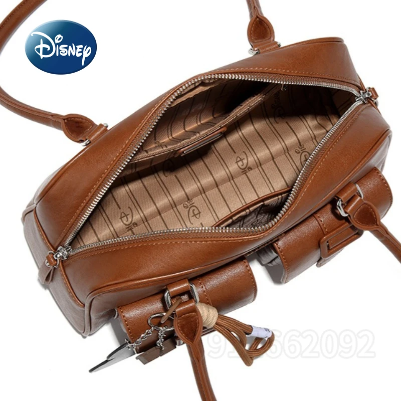Disney Mickey New Women's Handbag Luxury Brand Original Cartoon Women's Shoulder Bag Large Capacity Women's Bag High Quality