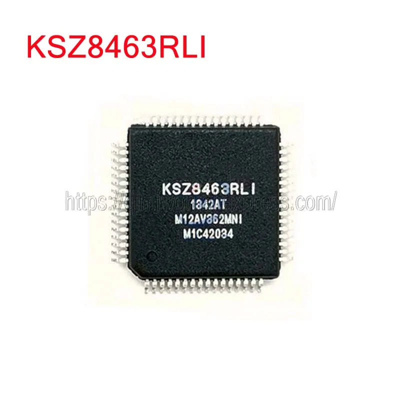 KSZ8463RLI Ethernet ICs IEEE 1588 3-port 10/100 Switch w/MII