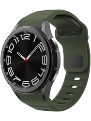 No Gaps Silicone Band for Samsung Galaxy Watch 4/5/6/Classic/pro 45mm 44mm 40mm 47mm 43mm Bracelet correa Galaxy watch 6 strap