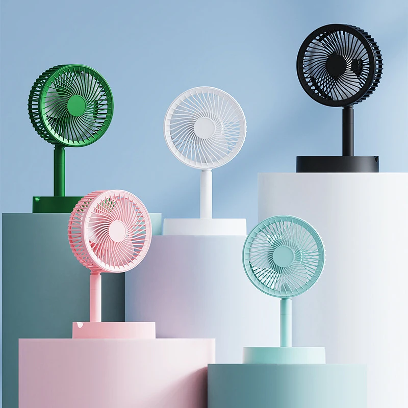 

USB Foldable Fan with 4 Speeds ＆ Timing,Battery Operated Mini Fan for Bedroom, Indoor or Outdoor,Table Fan,Floor Fans for Home