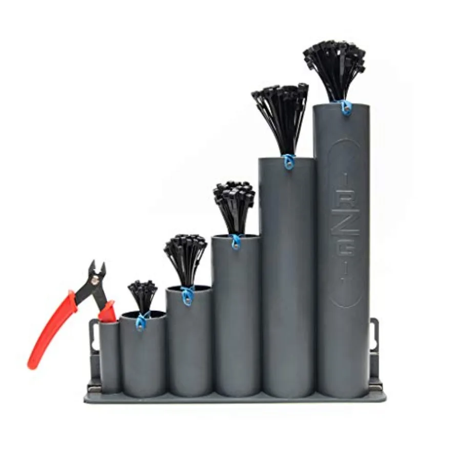 

Органайзер для кабелей R-Z-G Ready-Zip-Go™ с магнитным основанием, 250 кабельных стяжек и резаком