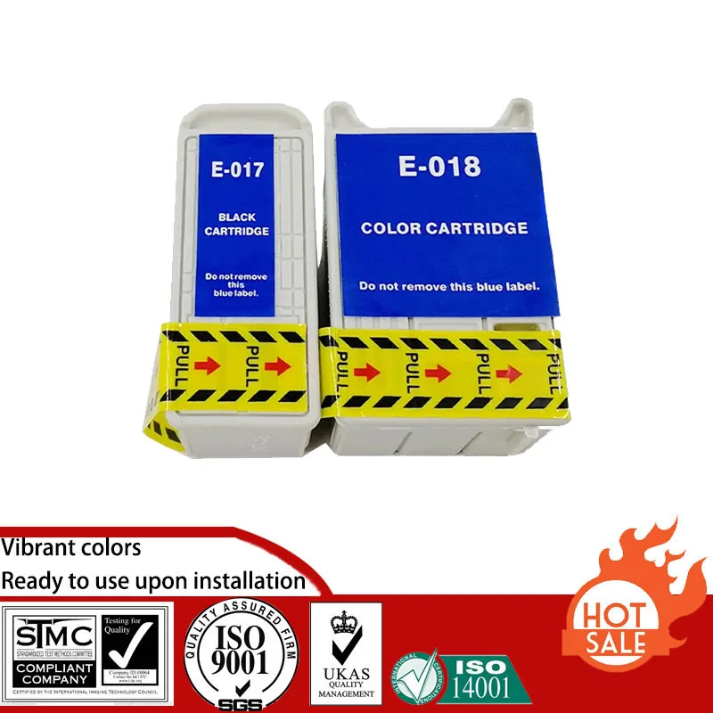 Compatible Ink Cartridge for Epson T017 T018 017 018 T-017 T-018 suit For Epson Stylus Color 680/777/777i Epson 1000ICS