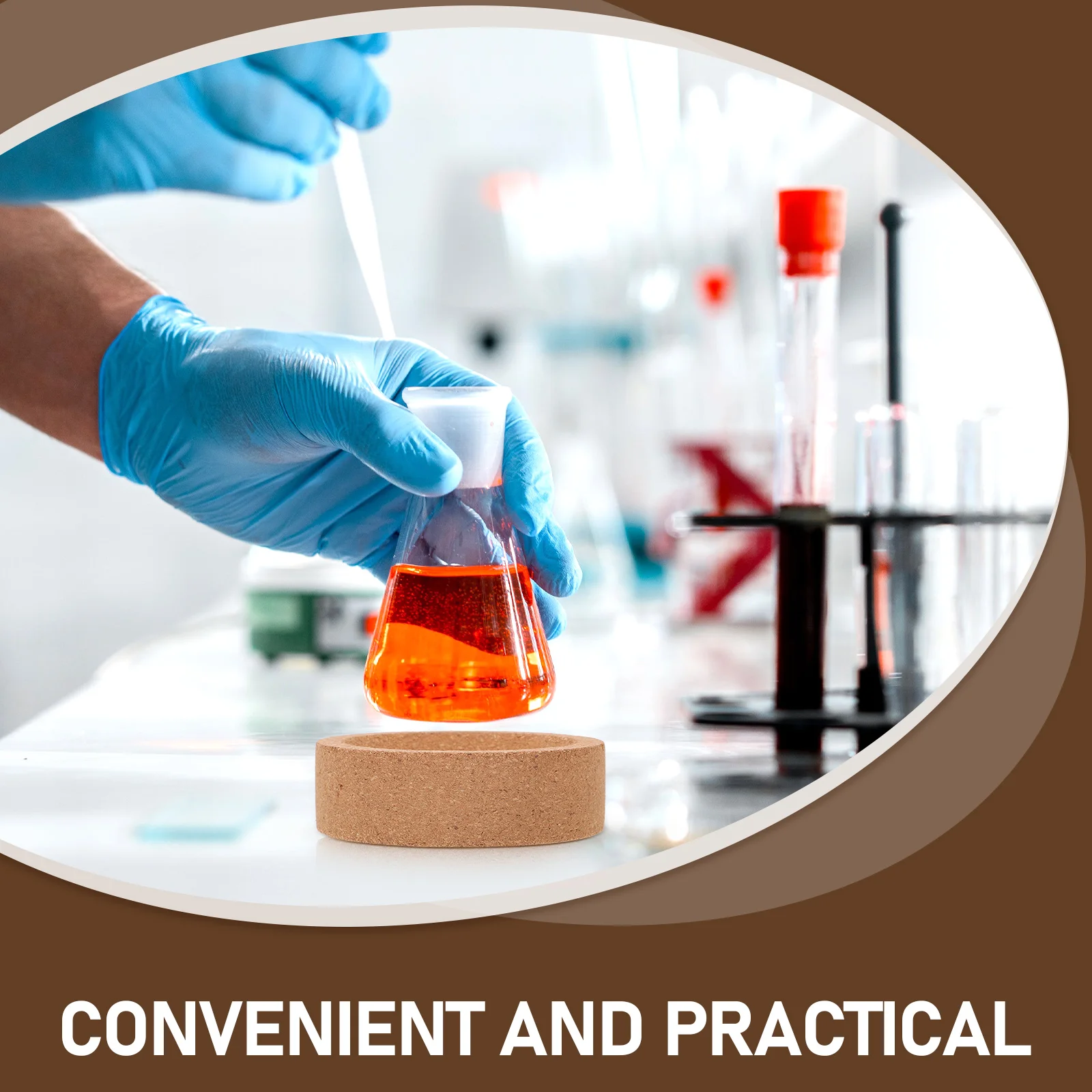 

Stand For Round Bottom Lab Holder Lightweight Portable Support Rack For Science Lab Chemistry Experimentslaboratory Flask Cork
