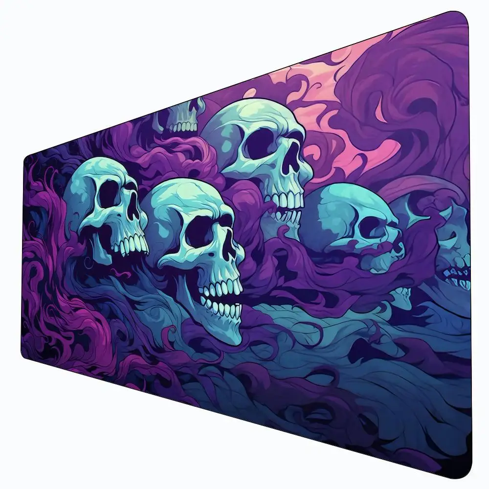 

Terrifying skull design MTG Playmat Magic Card Battle Mat Non-Slip Durable 35X60CM Commander playmat tapete magic mtg