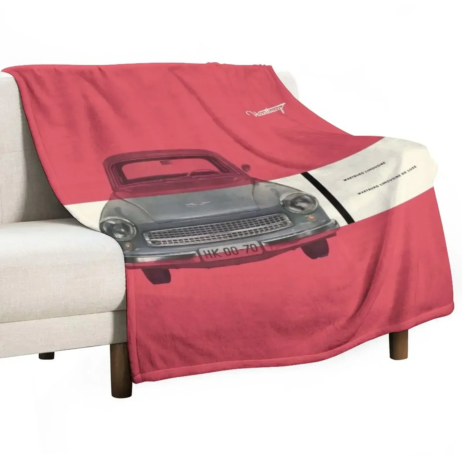 

New WARTBURG Throw Blanket Warm Throw Blanket Gift for Anniversary