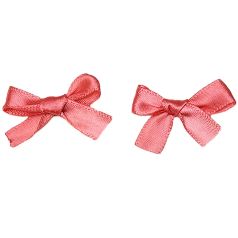 Bow Hair Clip, 2Pcs Hair Clips for Girls,Ribbon Hair Bow,Vintage Small Hair Bows Hair Barrette,Ribbon Bow Hairpins