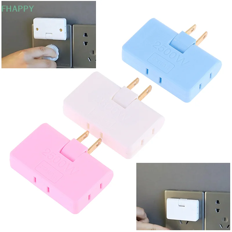 Hot Sale Rotatable Socket Converter 3 In 1 Extension Plug Multi Plug Adapter