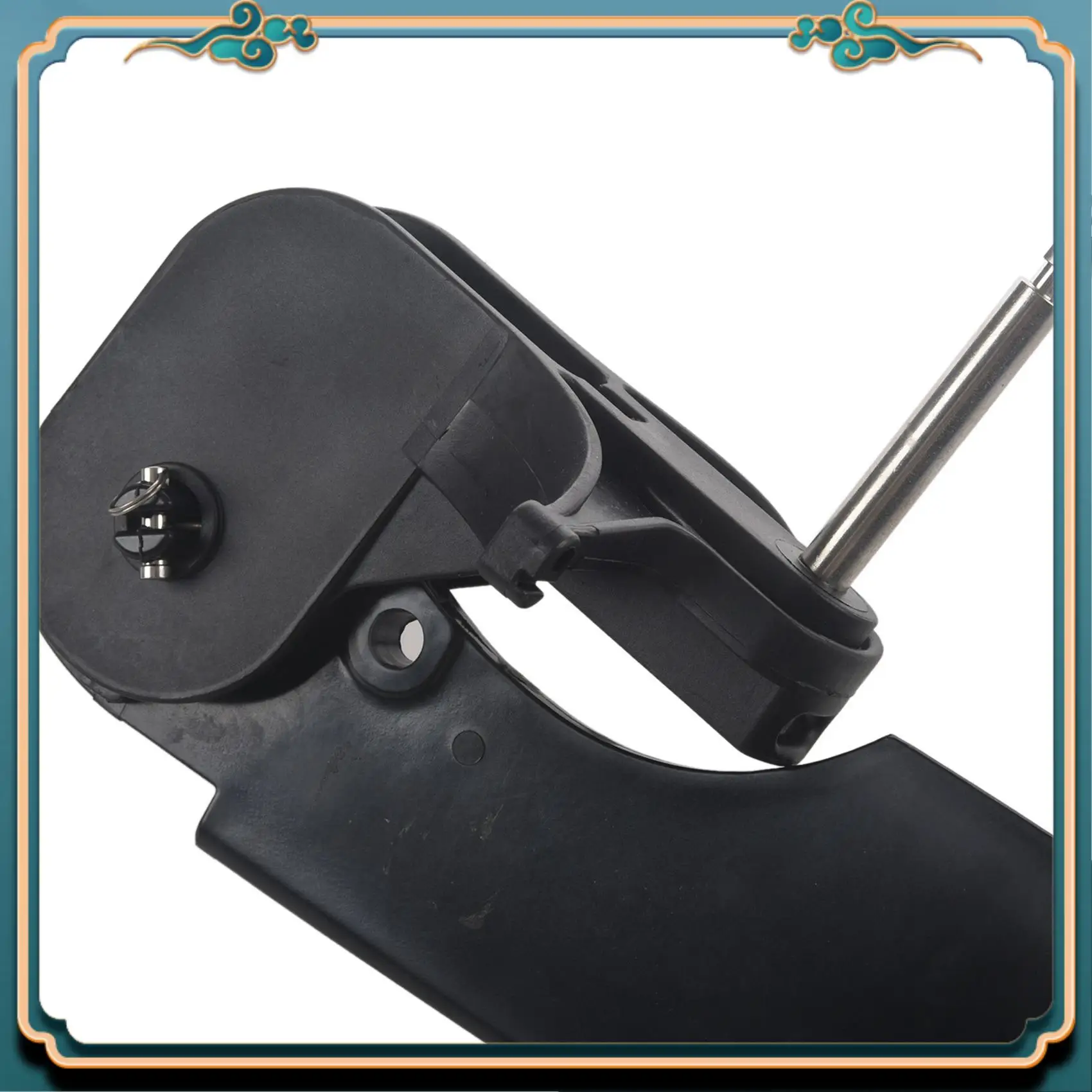 Latest 2X Nylon Canoe Kayak Rudder Ail Foot Control Direction Kits