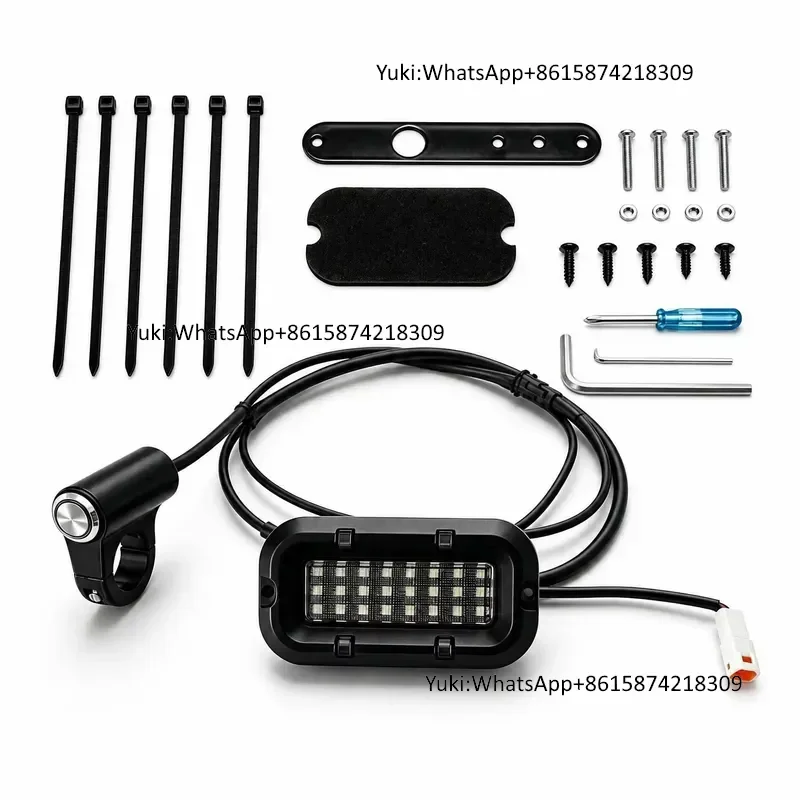 Universal LED Rock Lights for Talaria XXX Chassis Underglow Light Kit with Handlebar Control Switch Waterproof Moto Decor view 5