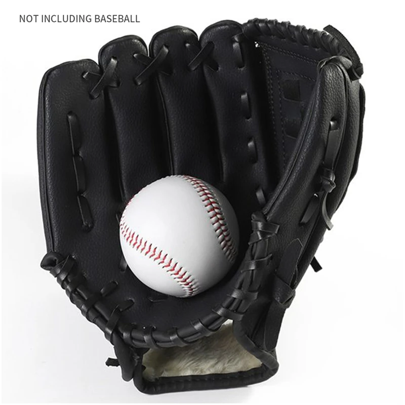 Sports 2 Colors Baseball Glove Softball Right Hand For Adult Train