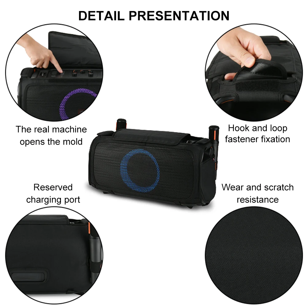 Speaker Dust Cover for JBL PartyBox On-The-Go Protective Case Speaker Dustproof Sleeve Dust Protection Case Speaker Accessories