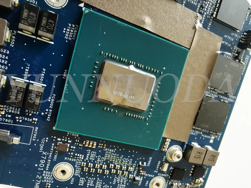 16812-1M 448.0B203.001M para la placa base del ordenador portátil Acer VN7-593 VN7-593G con I5-7300HQ I7-7700HQ CPU GTX 1060 6G GPU DDR4