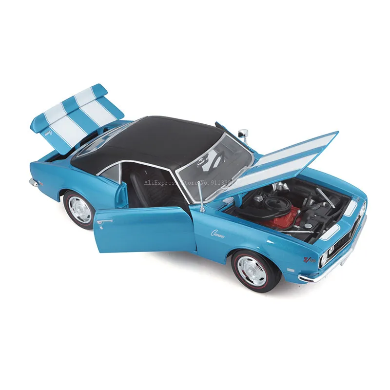 Maisto 1:18 1968 Chevrolet Camaro Z28 Coupe Classic Car Alloy Car Model Static Die Casting Model Collection Gift Toy Gift