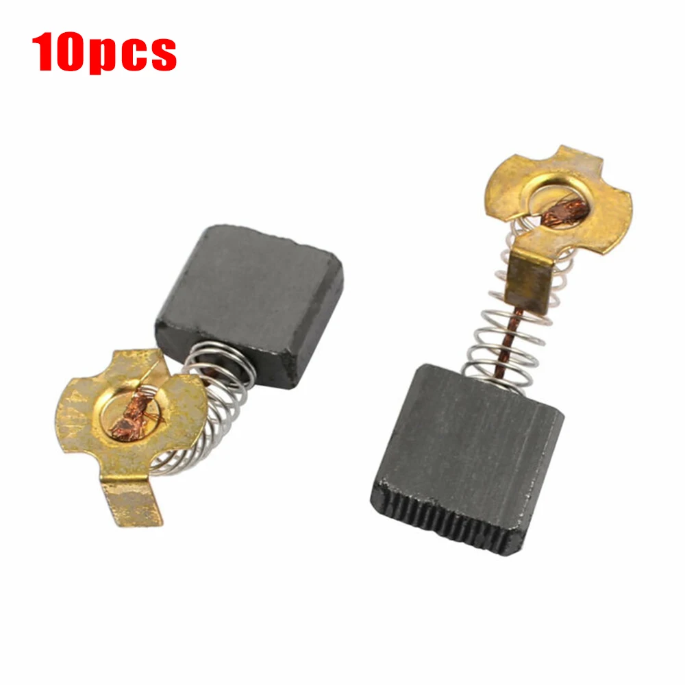 

10pcs Carbon Brushes Tool Metal 10pcs Fits Electric Drill For Angle Grinder For Cutting Saws For Electric Motors