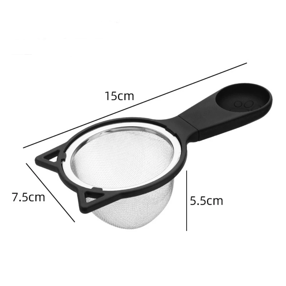 304 Stainless Steel Fine Mesh Strainer Fine Mesh Cat Shape Colander Sieve Multi-function Easy Clean Filter Mesh
