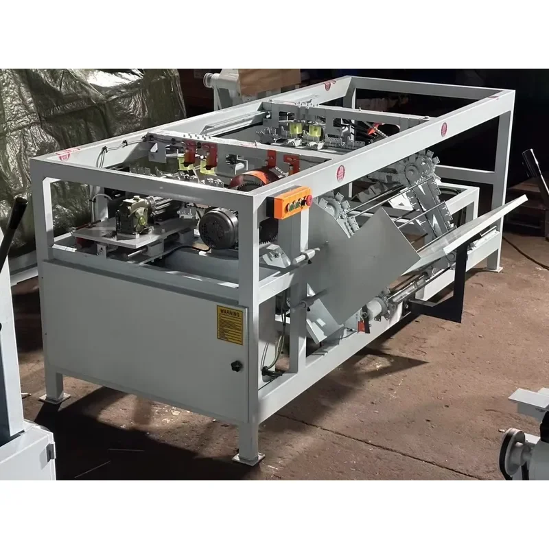 CE Certification Fully Automatic High Efficient Furniture Decoration Processing Wood Cover Wire Machine Opening Machine