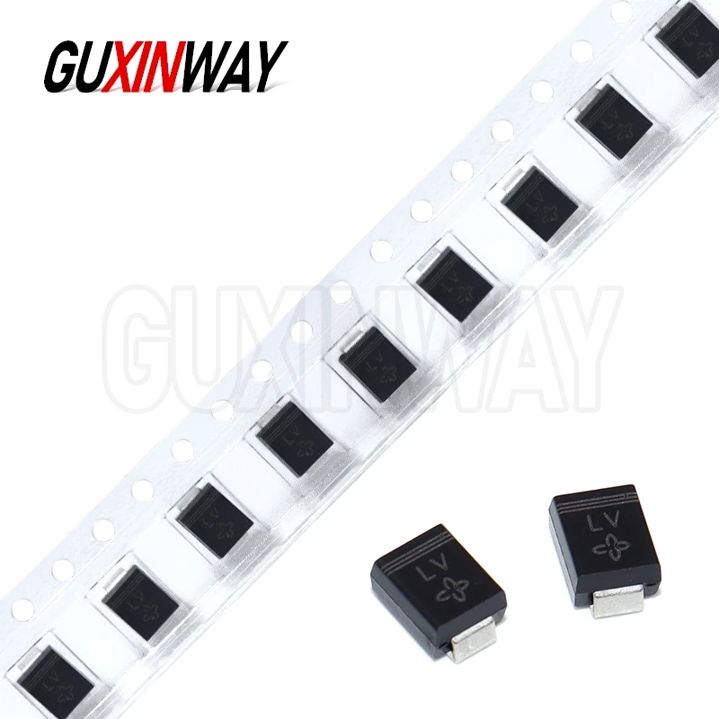 20 قطعة 600 واط SMB DO-214AA smd تلفزيونات ديود SMBJ14A SMBJ15A SMBJ16A SMBJ18A SMBJ20A SMBJ22A SMBJ24A SMBJ26A