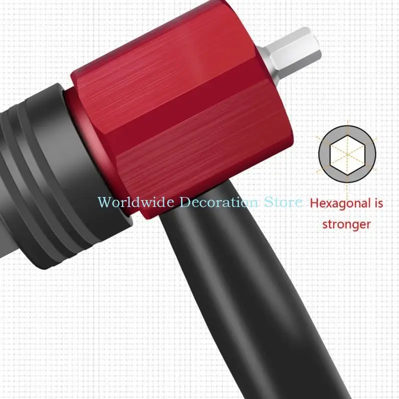 Q39B Portable Riveting Tool Riveting Drill Adapter Hand Tool Insert Nut Tool