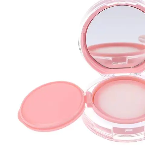 Pink Mini Air Cushion Foundation DIY Box Empty Puff Box With Mirror For BB Cream Cosmetic Container Makeup Case Skin Care