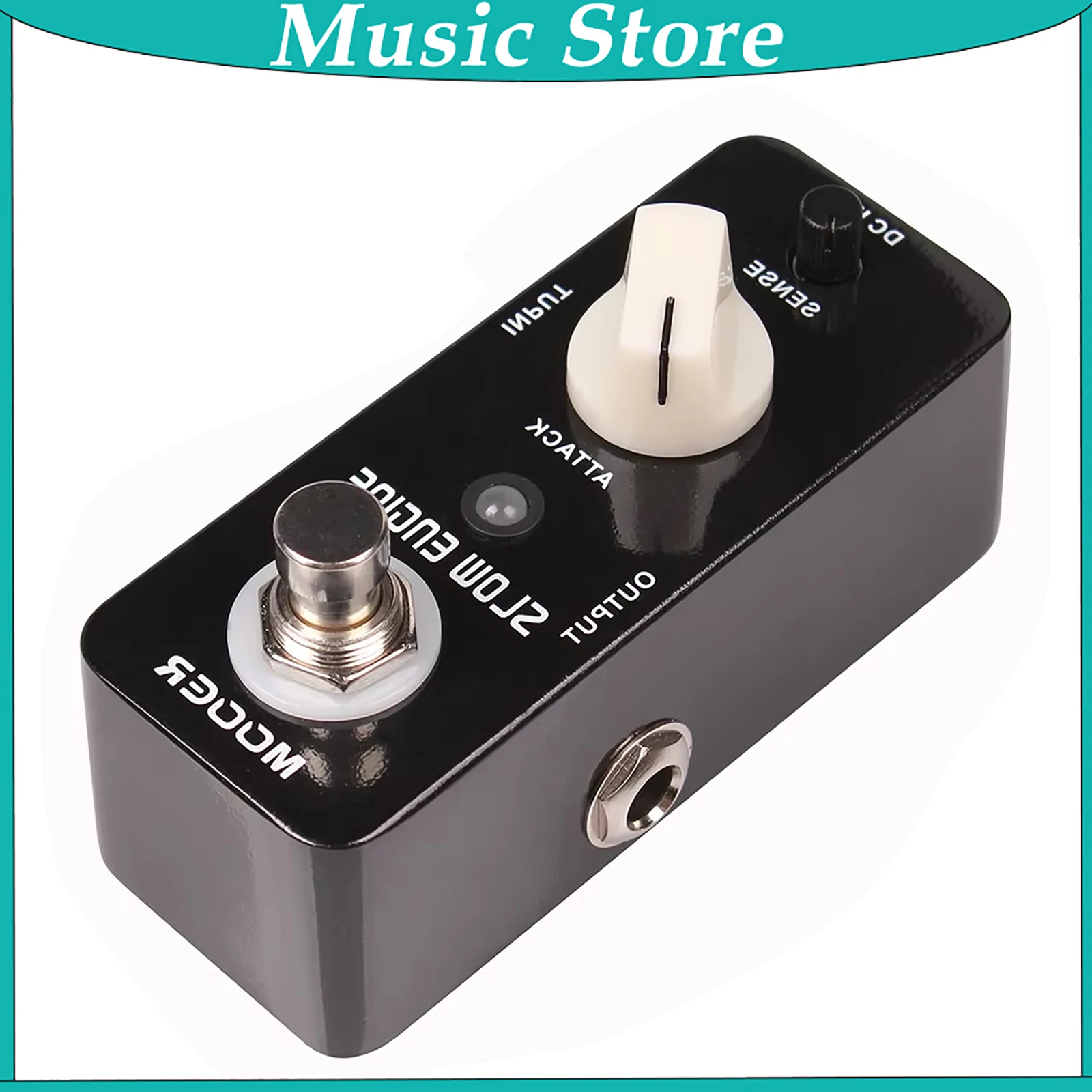 MOOER Guitar Effects Pedal Motion True Bypass Metal Effect Pedal for Electric Guitar Bass Accessories Performance Live Recording
