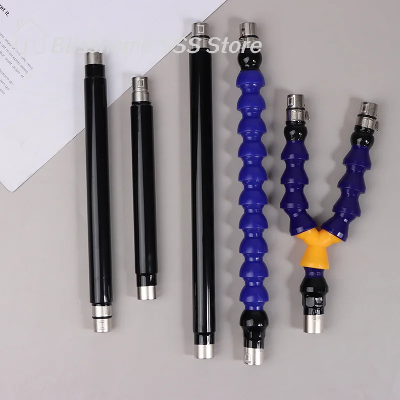 【S】Practical Practical 3XLR Reciprocating Machine Extension Tube Adjustable Bendable Powerful Connector Electric Tools