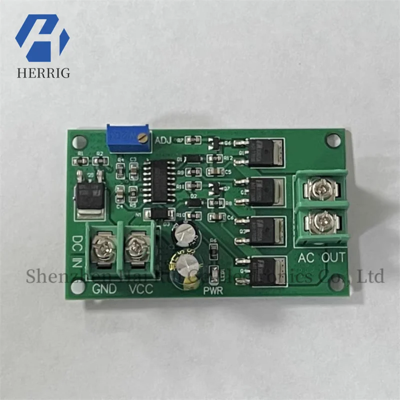 

DC-AC New 12V 100W Square Wave Inverter Driver Board DC to AC Module Small Bridge Converter