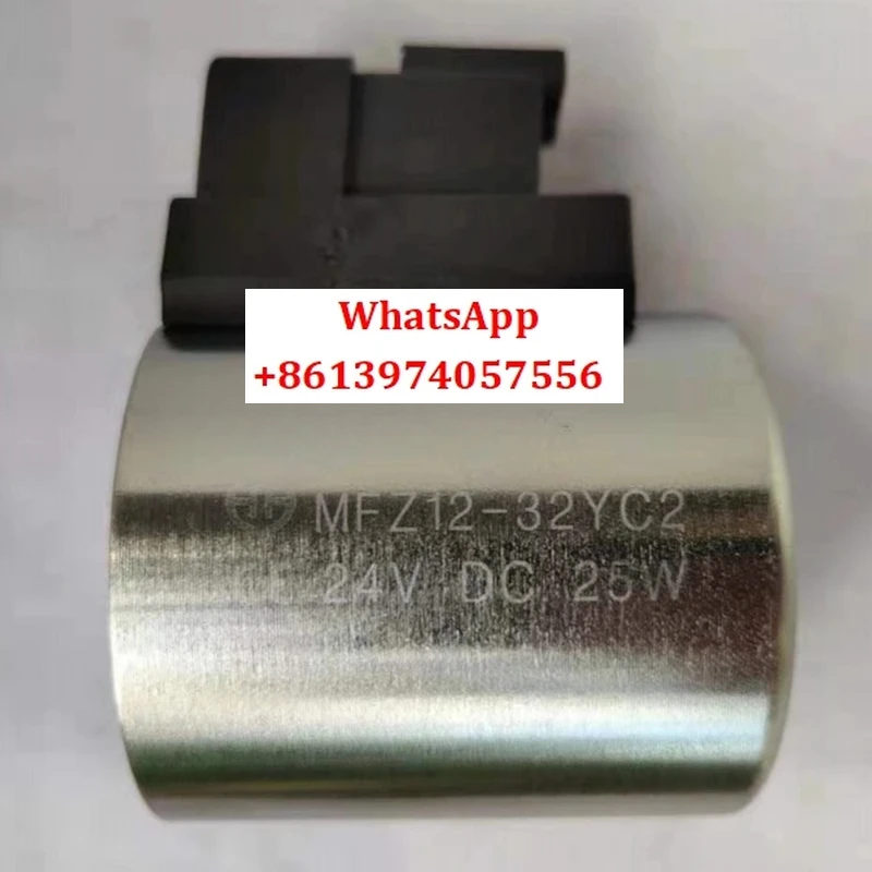 

Electromagnetic valve coil MFZ12-32YC2 24VDC cleaning vehicle 25W two hole plug 27 32YC1