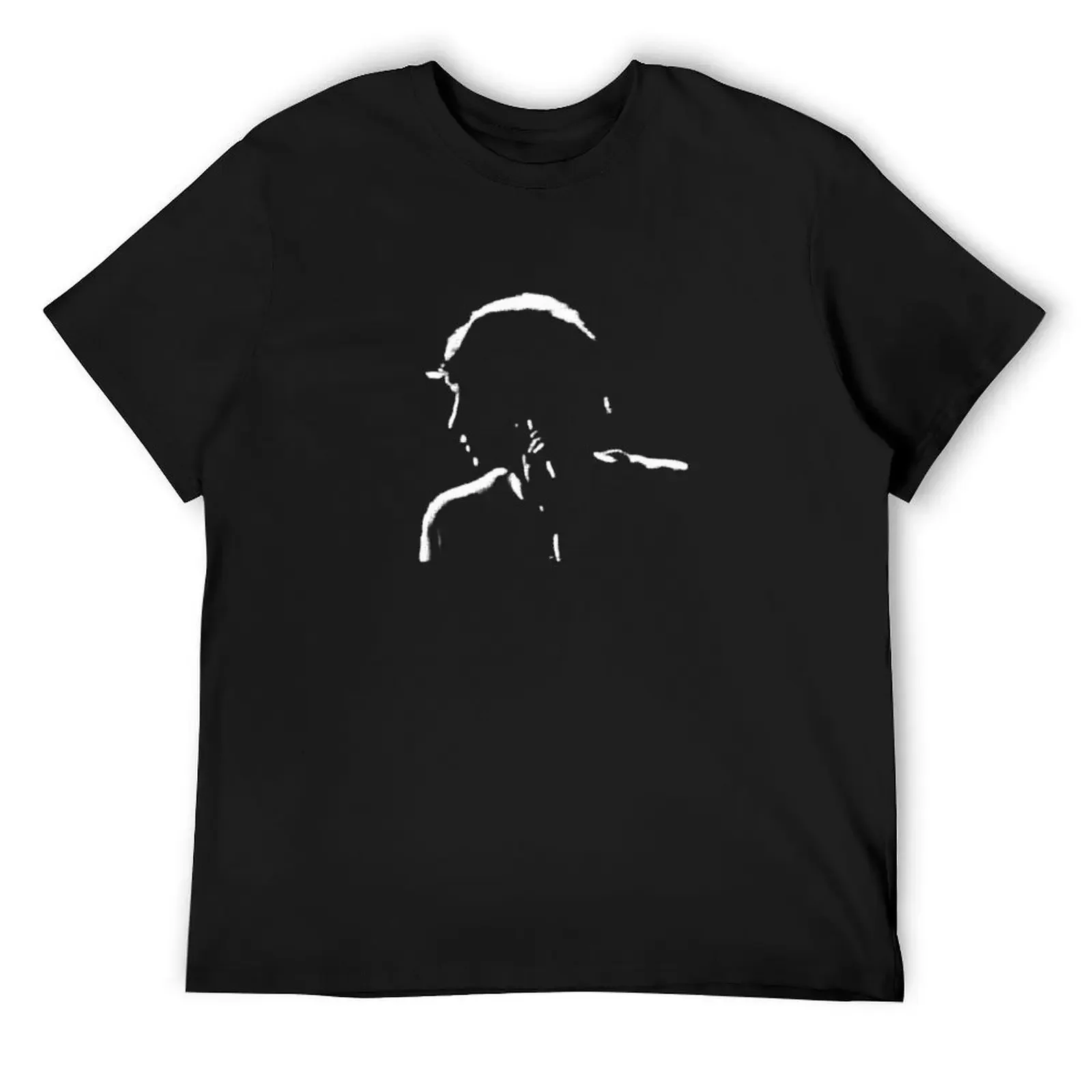 

Mark E Smith in profile, 1981 T-Shirt graphic t shirt vintage oversize t-shirts man summer clothes mens t shirt