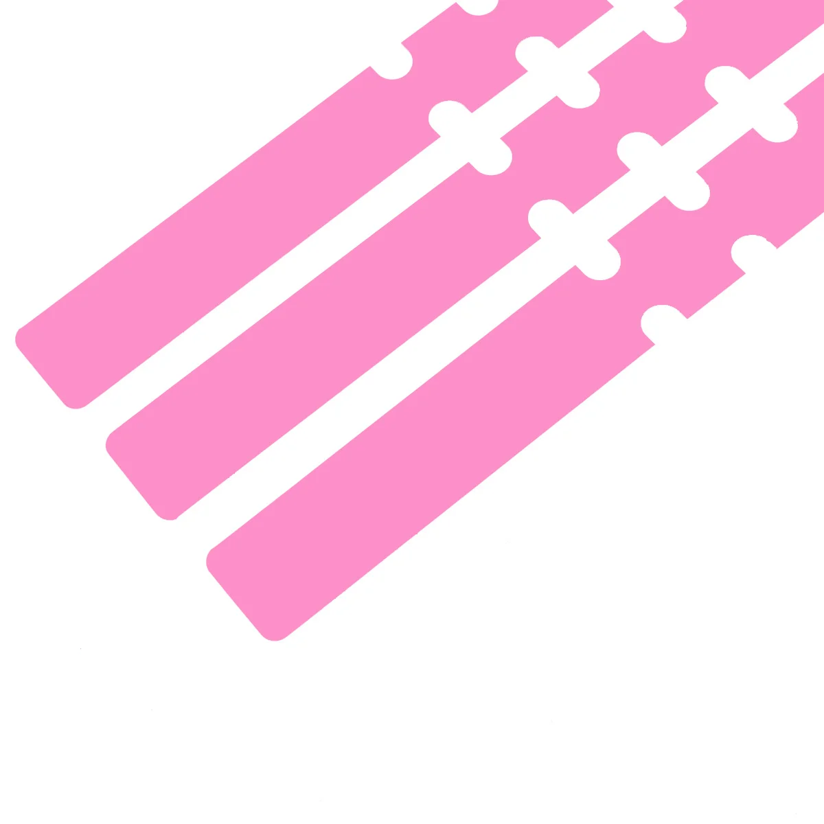 100 Stück wasserfeste Pflanzenetiketten, leicht zu rosten, für 2 x 20 cm große rosa Pflanzenetiketten, Gartenteriketten