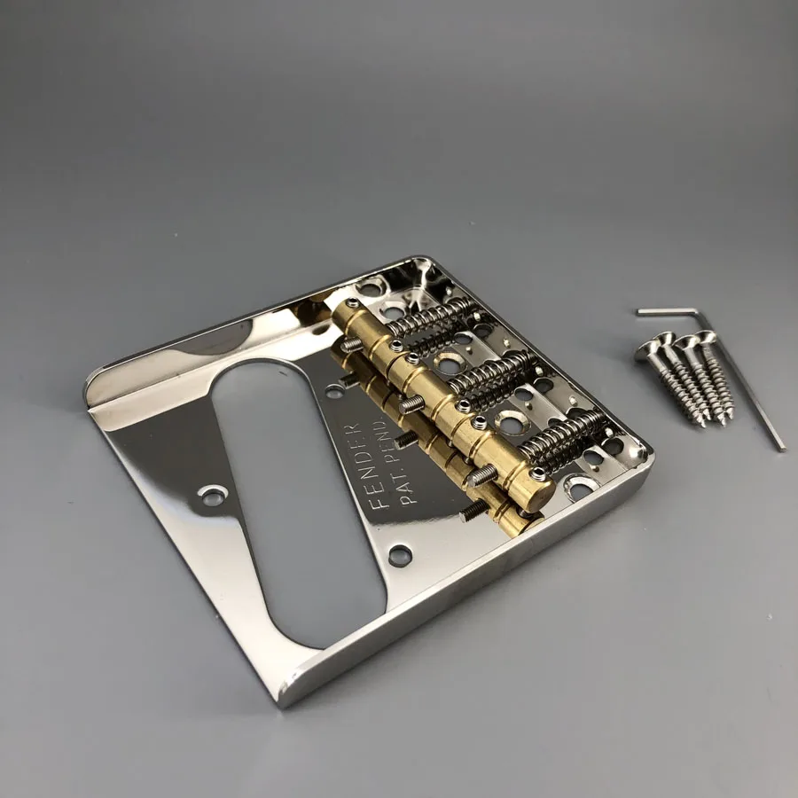 Nickel Vintage Guitar Bridge