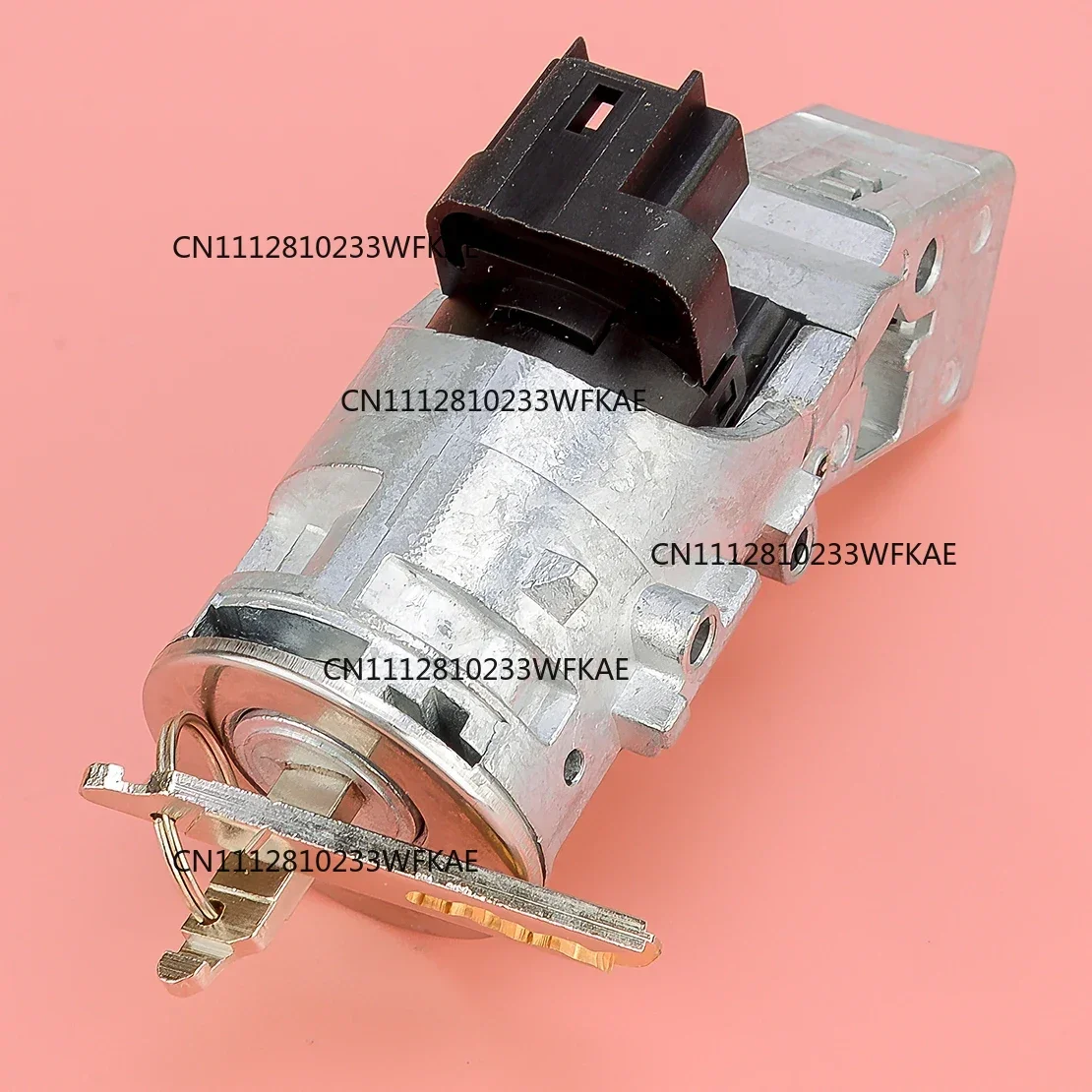 Silver Ignition Starter Switch Barrel Lock With Keys Fit for Peugeot Partner MK2 2008 2009 2010 2011 2012 2013 2014 2015-2017