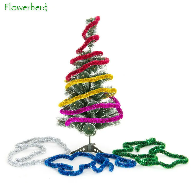 

DIY Wedding Decoration Party Supplies 2.3m Long Bold Thicked Stripes Christmas Garland Home Party Decoration Christmas Tree