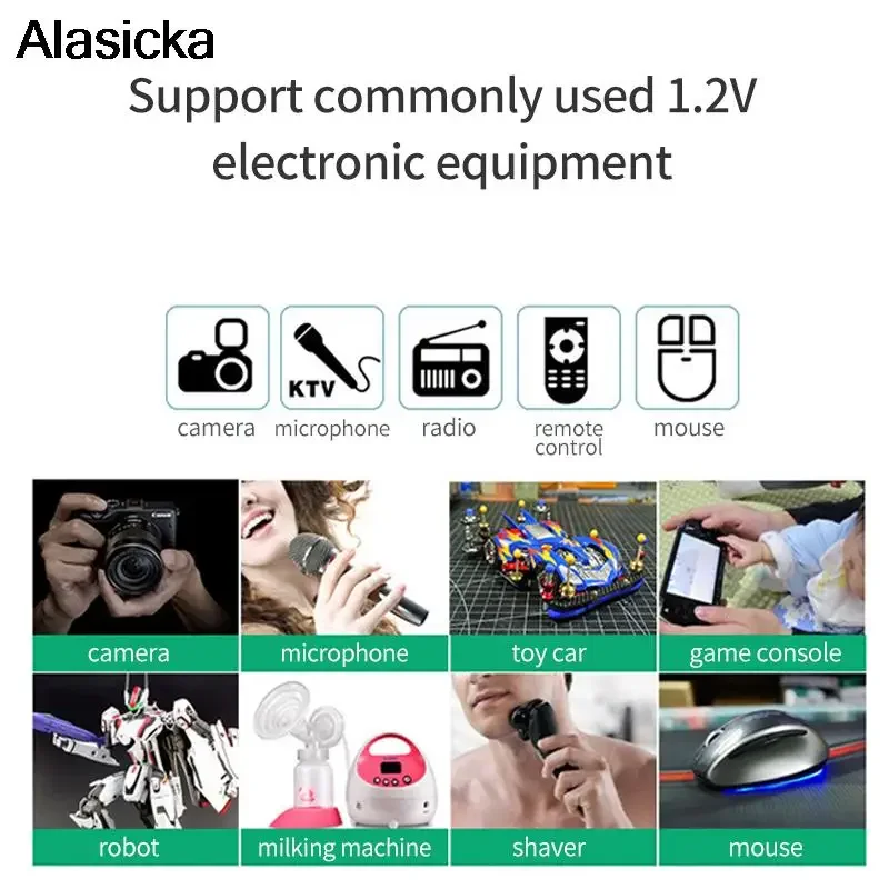 8-Slot LCD Display Smart Intelligent Battery Charger For AA/AAA NiCd NiMh Rechargeable Batteries aa aaa Charger