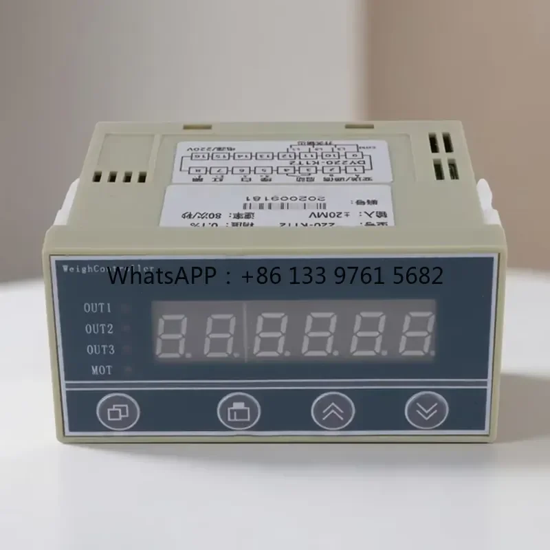 WSQ Digital Belt Scale Controller 6 Digit Red Led Display High Accuracy 0.05% Modbus RTU Rs485 Communication Weighing