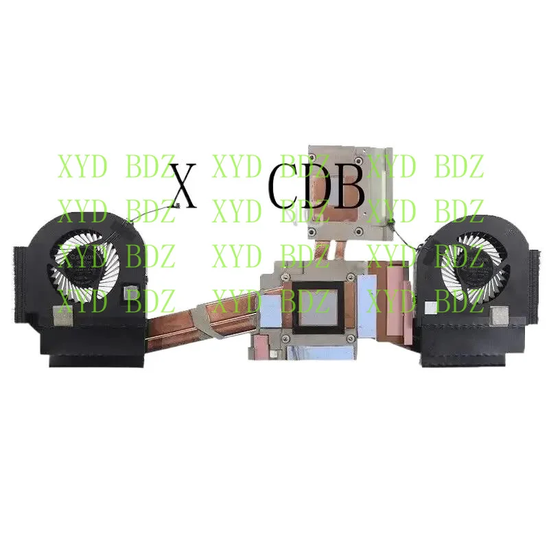 

DB Laptop Heat sink Fan for DELL Precision 7740 M7740 NV-256 0FHD64 FHD64 CDB