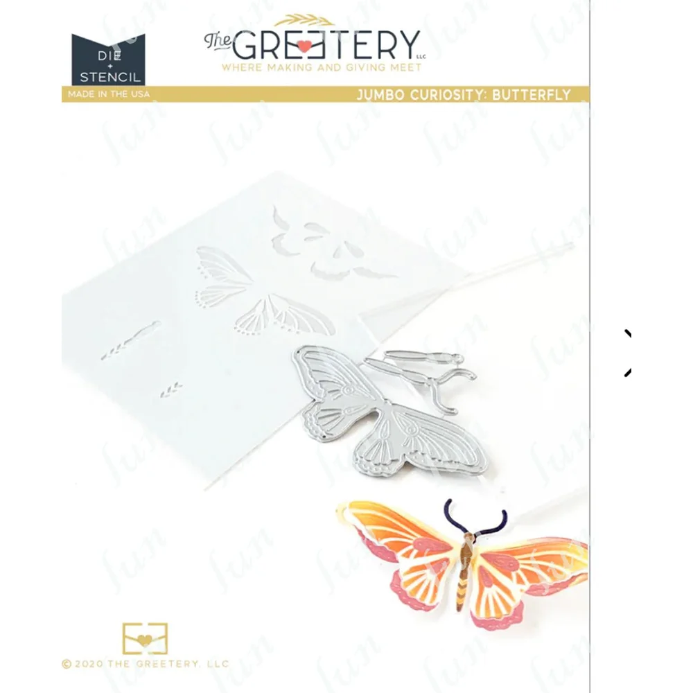 Butterfly Stencil Cut Die for Diy Scrapbooking Metal Cutting Dies Cutter Card Paper Embossing Diy Photo Album Work Decoration