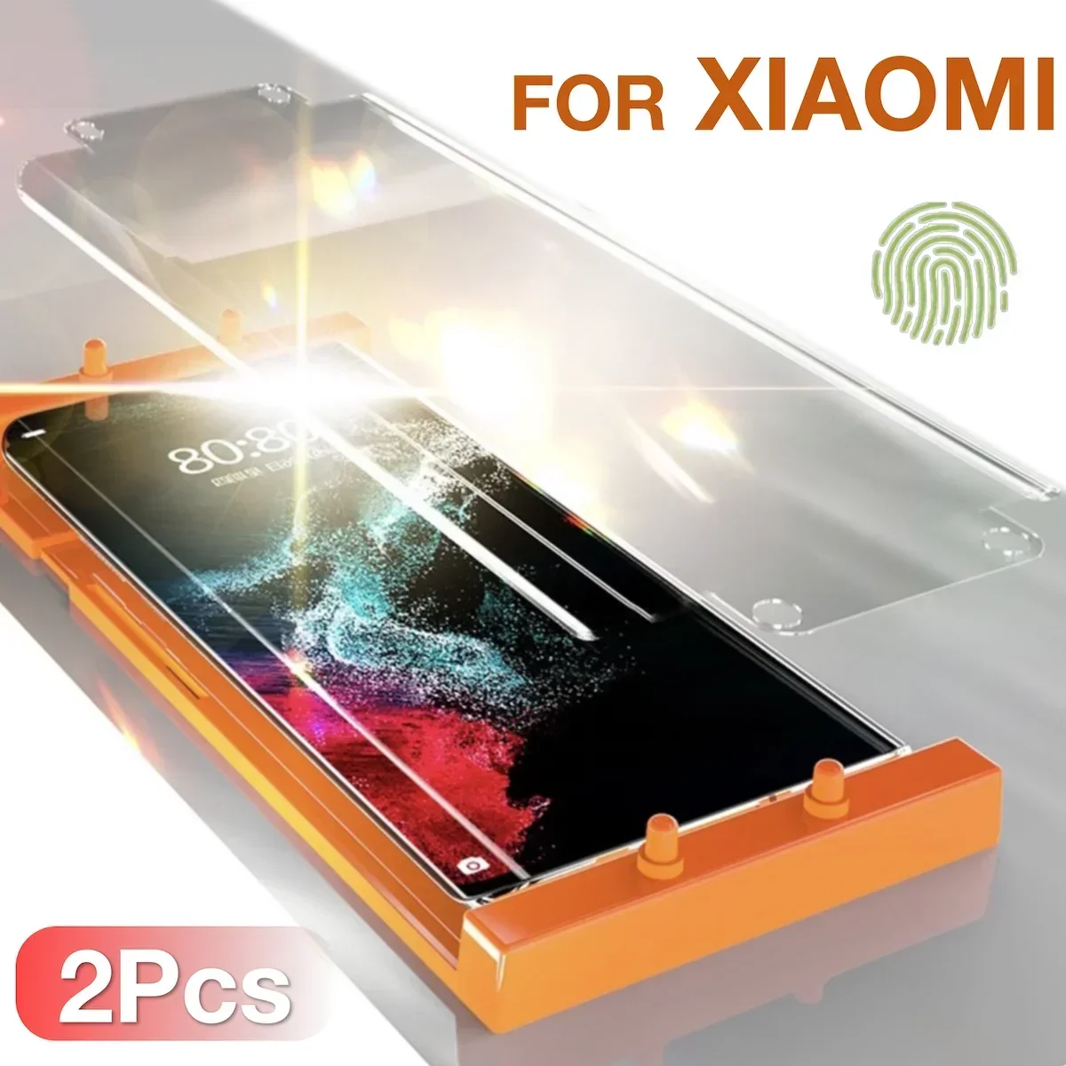 

2 шт. для Xiaomi 14 13 12 10 11 Ultra Pro Civi взрывозащищенный защитный экран с установочным комплектом, не закаленное стекло