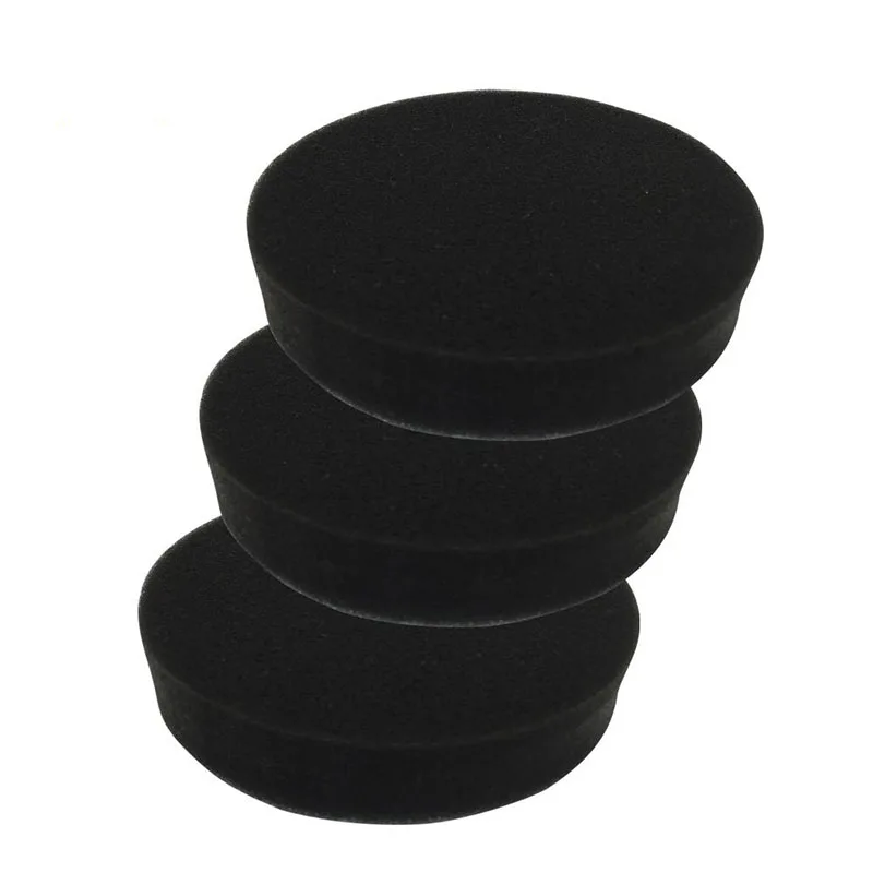 Home Cleaning Black 3PCS Replacement Filters Easy Installation Vacuum Cleaner Filters Bissel Dust Trapping Filters