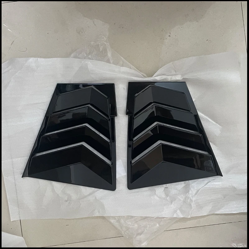 Car styling For MAZDA 6 Sedan 2014-2022 Rear Door Window Louver Shutter Vent Cover Trim Decorate Frame Auto Parts Accessories