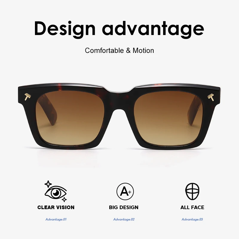 TAG Hezekiah العلامة التجارية الفاخرة النظارات الشمسية الرجال خلات نظارات شمسية النساء في الهواء الطلق حماية السفر ظلة مصمم QUENTIN مكبرة