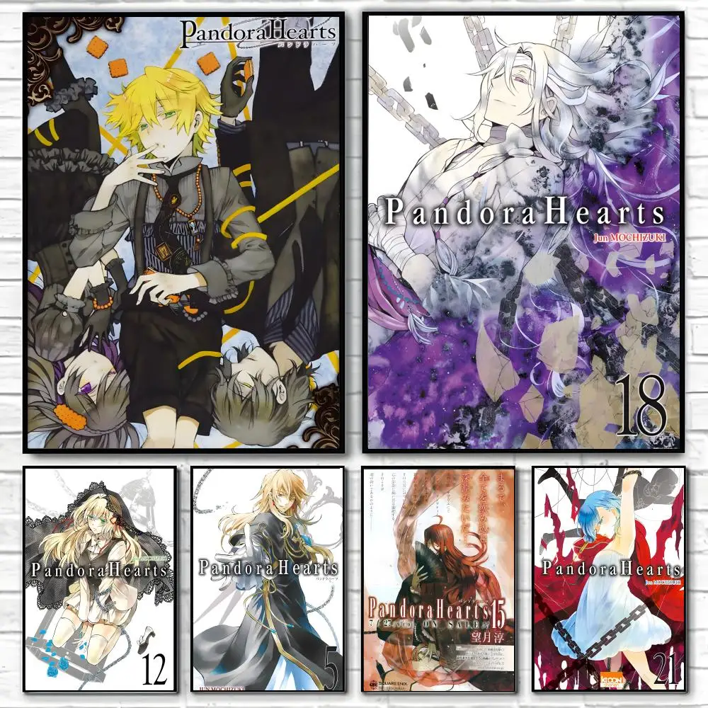 Pandoras h-Hearts comics Poster Classic poster and wall art prints are suitable for living rooms, bedrooms,and home