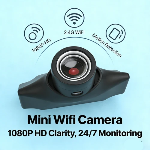 Imagen 1 del producto Módulo de Cámara Wifi Mini HD 1080P, Grabadora de Video, Detección de Movimiento, Vigilancia de Seguridad para el Hogar, Videocámara con Vista Remota