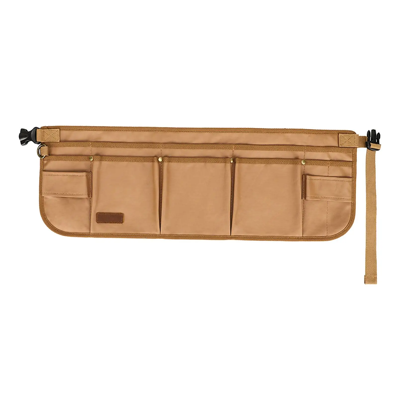 Electrician Tool Holder Waist Bag Canvas with Adjustable Belt Small Multifunctional Storage Pouch for Craftsmen Workshops