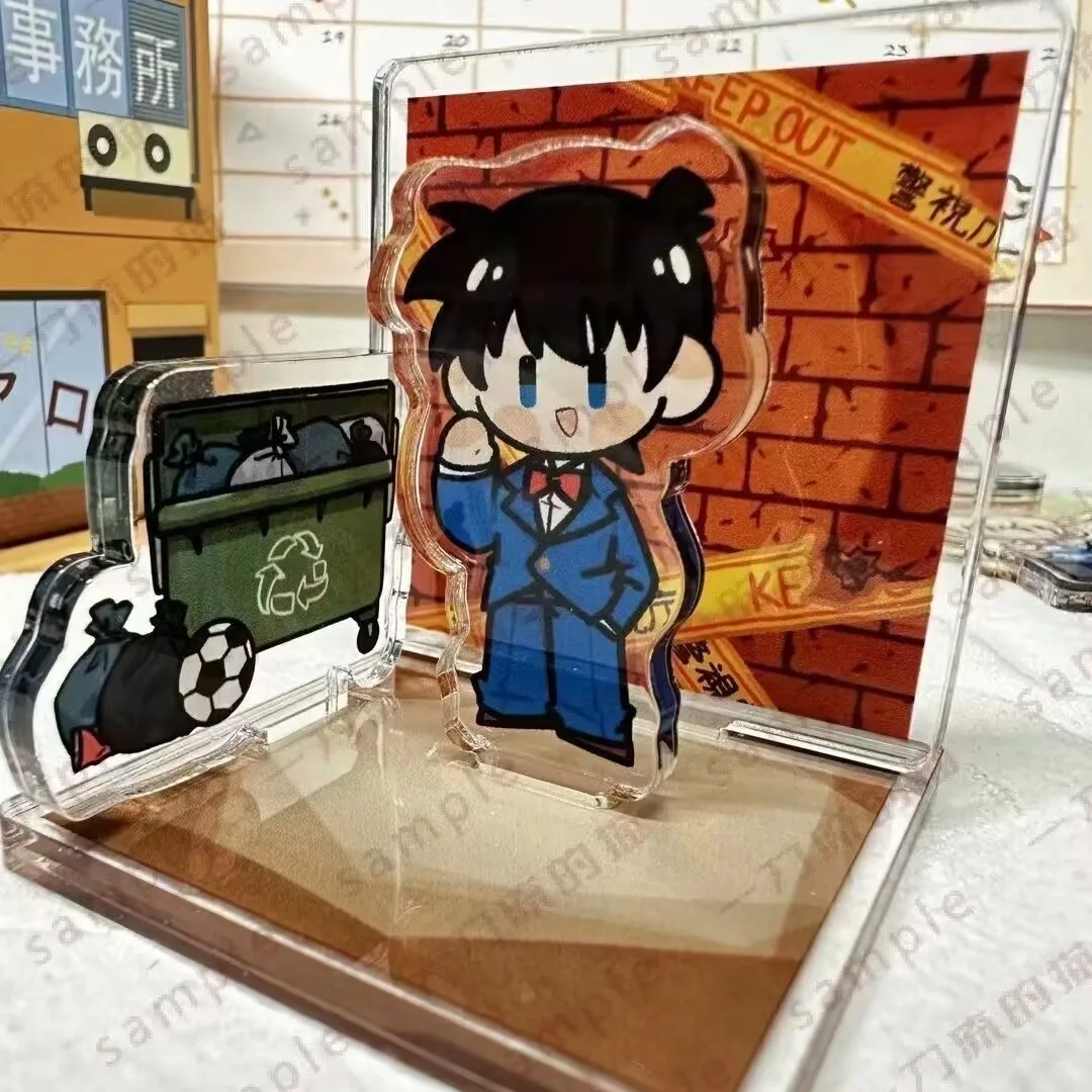 

"Detective Conan" Kudo Shinichi's peripheral scene standee acrylic creative desktop ornament