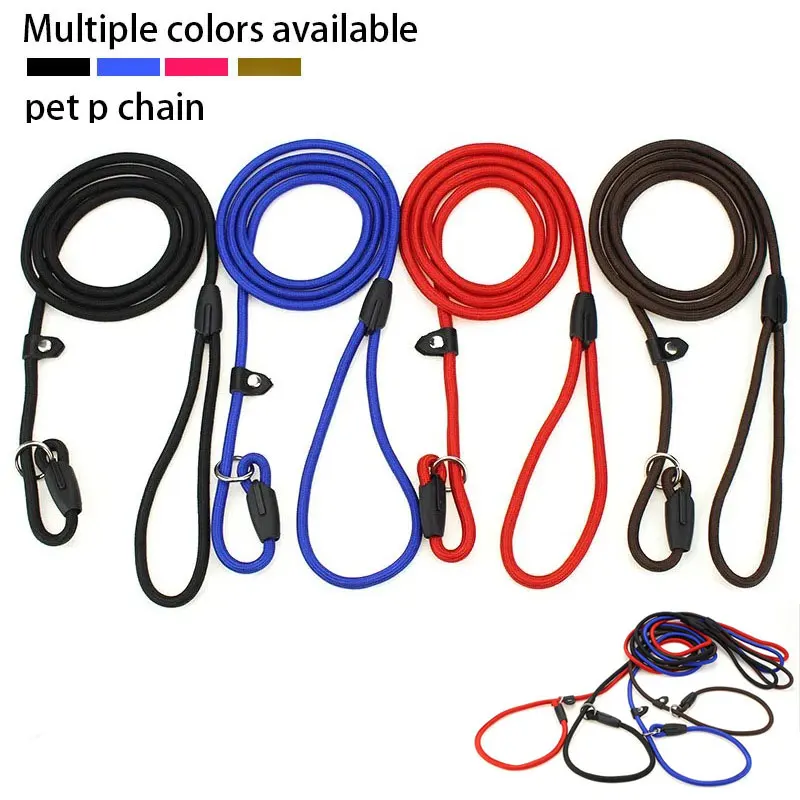 Pet Dog Leash Dog Harness Collar Lead  Rope Quality Nylon Adjustable Training Lead Pet Dog Leash Dog Strap Rope Traction