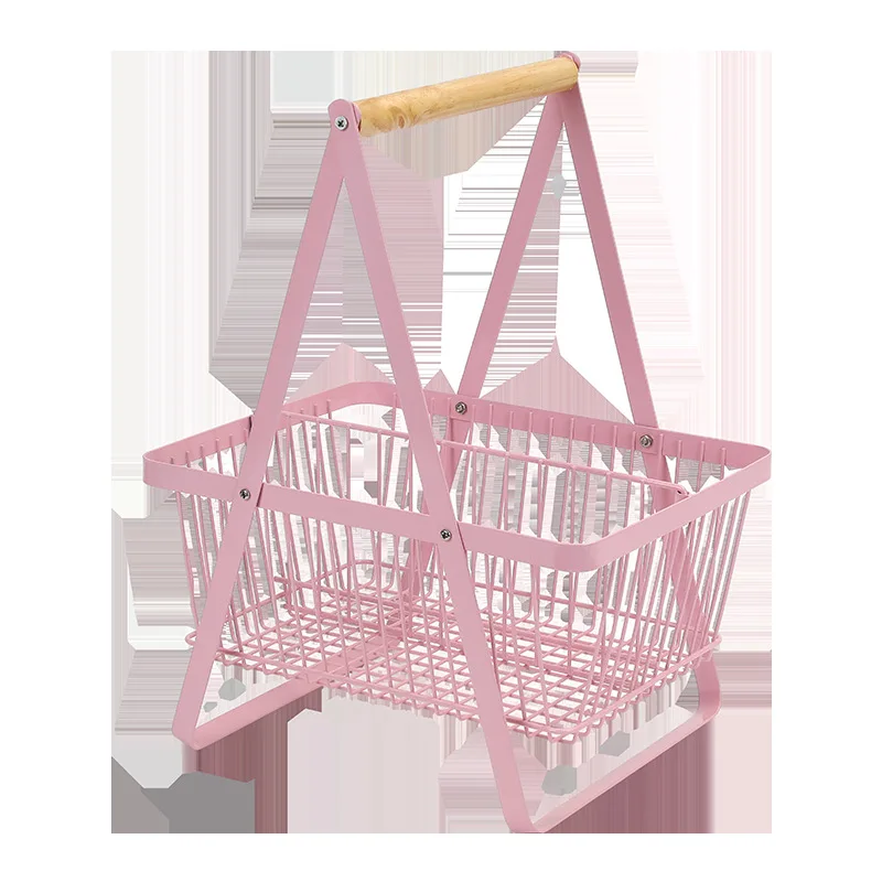 Living room desktop storage rack bread basket portable fruit bowl fruit and vegetable basket