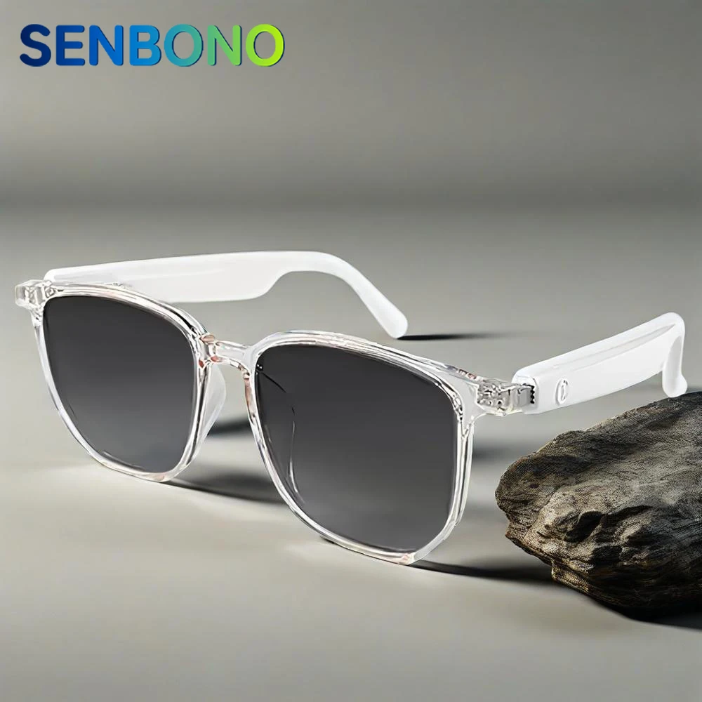 

SENBONO Smart Wireless Audio с поляризацией для занятий спортом на открытом воздухе, путешествий, унисекс, умных для мужчин, громкой связи